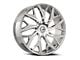 Azara AZA-527 Nano Chrome Wheel; 20x8.5; 35mm Offset (16-24 Camaro, Excluding SS w/ 6-Piston Front Calipers & ZL1)