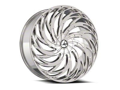 Azara AZA-531 Nano Chrome Wheel; Rear Only; 24x9; 32mm Offset (10-15 Camaro, Excluding ZL1)