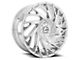 Azara AZA-505 Chrome Wheel; Rear Only; 22x9.5; 15mm Offset (06-10 Charger)