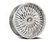 Azara AZA-526 Nano Chrome Wheel; Rear Only; 22x9.5; 15mm Offset (06-10 Charger)