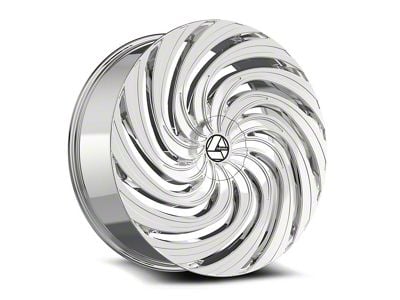 Azara AZA-535 Nano Chrome Wheel; Rear Only; 24x9; 15mm Offset (06-10 Charger)