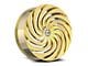 Azara AZA-535 Nano Gold Wheel; Rear Only; 22x8.5; 38mm Offset (99-04 Mustang GT, V6)