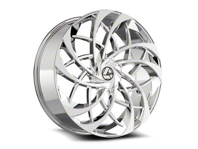 Azara AZA-540 Nano Chrome Wheel; 18x8; 35mm Offset (99-04 Mustang GT, V6)