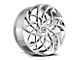 Azara AZA-540 Nano Chrome Wheel; Rear Only; 22x8.5; 38mm Offset (99-04 Mustang GT, V6)