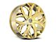 Azara AZA-541 Nano Gold Wheel; 20x8.5; 35mm Offset (99-04 Mustang)