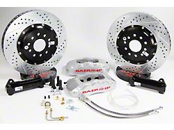 Baer Pro+ Front Big Brake Kit with 14-Inch Rotors; Silver Calipers (06-11 Charger R/T, SE, SXT)