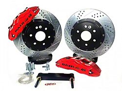 Baer Extreme+ Front Big Brake Kit with 14-Inch Rotors; Red Calipers (94-04 Mustang)