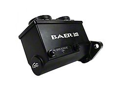 Baer Hydroboost Remaster Master Cylinder; Left Port; Black (99-04 Mustang)