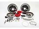 Baer SS4+ Rear 4-Lug Big Brake Kit with 13-Inch Rotors; Comp Yellow Calipers (1993 Mustang, Excluding Cobra)