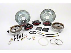 Baer SS4 Rear Big Brake Kit with 12-Inch Rotors; Black Calipers (94-04 Mustang, Excluding 99-04 Cobra)