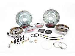 Baer SS4 Rear Big Brake Kit with 12-Inch Rotors; Silver Calipers (94-04 Mustang, Excluding 99-04 Cobra)