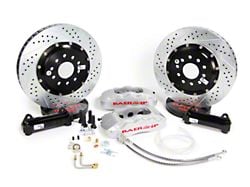 Baer Pro+ Front Big Brake Kit with 14-Inch Rotors; Silver Calipers (05-14 Mustang)