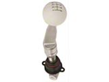 Barton Short Throw Shifter with Flat Stick and White Shift Knob (10-15 V8 Camaro)