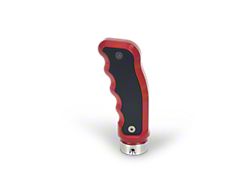 Barton Automatic Pistol Grip Shift Knob; Red (15-23 Challenger)