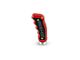 Barton Automatic Pistol Grip Shift Knob with Barton Engraving; Red (15-23 Challenger)