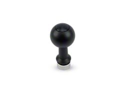 Barton Automatic Shift Knob with Black Adapter; Black Cap; Black Ball (15-23 Challenger)