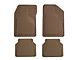 BaseLayer Cut-to-Fit All Weather Front and Rear Floor Mats; Chocolate Brown (Universal; Some Adaptation May Be Required)
