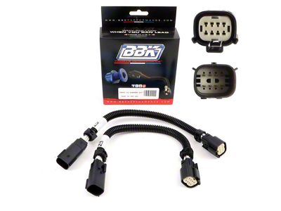 BBK O2 Sensor Wire Harness Extension Kit; Front Pair (15-23 Challenger SRT Hellcat, SRT Jailbreak)