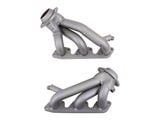 BBK 1-5/8-Inch Shorty Headers; Titanium Ceramic (99-04 Mustang V6)