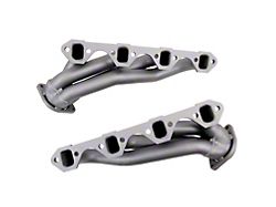 BBK 1-5/8-Inch Unequal Length Shorty Headers; Titanium Ceramic (86-93 5.0L Mustang)