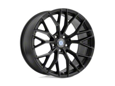 Beyern Antler Double Black Wheel; 18x10; 20mm Offset (10-15 Camaro, Excluding ZL1)