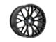 Beyern Antler Double Black Wheel; 18x10; 20mm Offset (10-15 Camaro, Excluding ZL1)