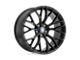 Beyern Antler Double Black Wheel; 19x9.5; 45mm Offset (10-15 Camaro, Excluding ZL1)