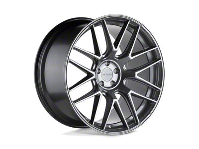 Beyern Autobahn Gloss Gunmetal Wheel; 18x8.5 (10-15 Camaro, Excluding ZL1)