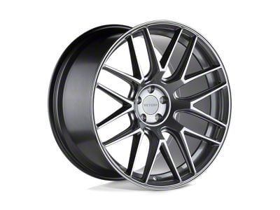 Beyern Autobahn Gloss Gunmetal Wheel; 19x8.5; 15mm Offset (10-15 Camaro, Excluding ZL1)