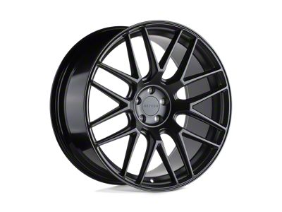 Beyern Autobahn Matte Black Wheel; Rear Only; 20x10; 44mm Offset (10-15 Camaro, Excluding ZL1)