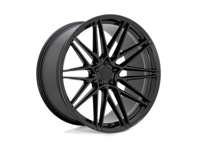 Beyern Damon Gloss Black Wheel; 18x8.5; 15mm Offset (10-15 Camaro, Excluding ZL1)