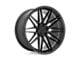 Beyern Damon Gloss Black Wheel; 18x8.5; 15mm Offset (10-15 Camaro, Excluding ZL1)