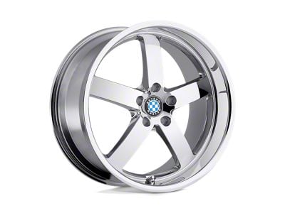 Beyern Rapp Chrome Wheel; 18x9.5; 25mm Offset (10-15 Camaro, Excluding ZL1)