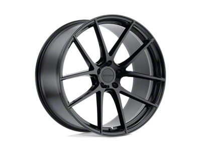 Beyern Ritz Gloss Black Wheel; 18x9.5; 25mm Offset (10-15 Camaro, Excluding ZL1)