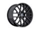 Beyern Spartan Matte Black Wheel; 18x8.5; 15mm Offset (10-15 Camaro, Excluding ZL1)