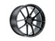 Beyern Ritz Gloss Black Wheel; Rear Only; 20x10; 44mm Offset (16-24 Camaro, Excluding SS w/ 6-Piston Front Calipers & ZL1)