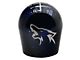 Billetworkz Short Teardrop Anodized 6-Speed Shift Knob with Coyote Engraving; Blue Cosmic (15-25 Mustang, Excluding GT350 & GT500)