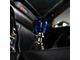Billetworkz Short Teardrop Anodized 6-Speed Shift Knob; Blue Cosmic (15-24 Mustang, Excluding GT350 & GT500)