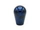 Billetworkz Sphere Automatic Shift Knob with Black Adapter; Blue Cosmic Space (15-25 Mustang GT, V6, Dark Horse)