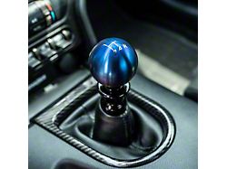 Billetworkz Sphere Titanium 5-Speed Shift Knob; Torched (05-10 Mustang GT, V6)