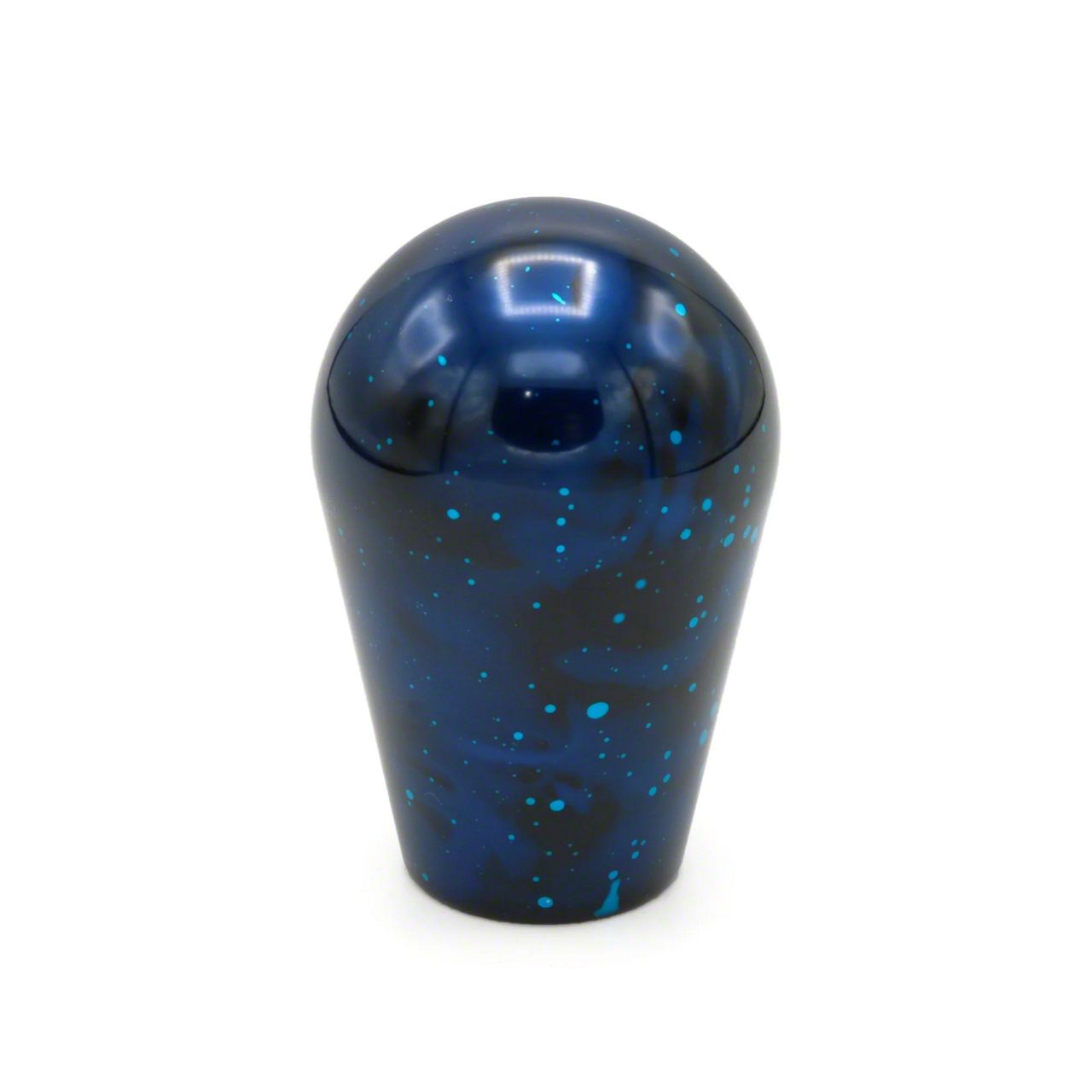 Billetworkz Mustang Tall Teardrop Anodized 6-Speed Shift Knob; Blue ...