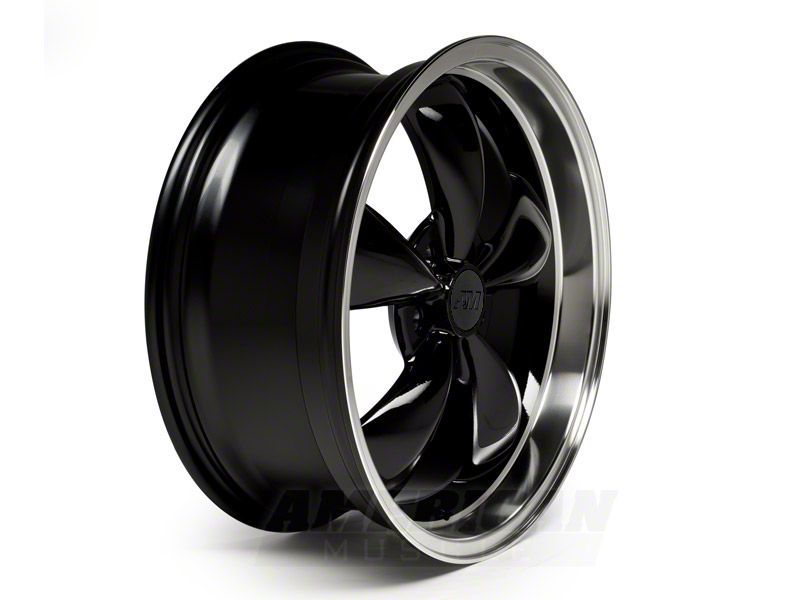 Deep Dish Bullitt Gloss Black Wheel; 20x8.5; 38mm Offset (05-09 Mustang GT,  V6)