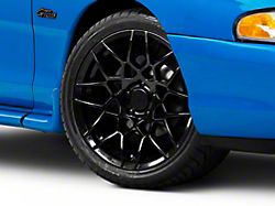 2013 GT500 Style Gloss Black Wheel; 18x9; 30mm Offset (94-98 Mustang)