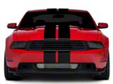 SEC10 Lemans Stripes; Gloss Black; 8-Inch (05-14 Mustang)