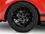 AMR Gloss Black 4-Wheel Kit; 19x8.5; 30mm Offset (05-09 Mustang)