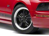 Bullitt Gloss Black Wheel; 18x8; 30mm Offset (05-09 Mustang GT, V6)