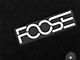 MMD by FOOSE Front Floor Mats with FOOSE Logo - Black (15-22 Mustang)