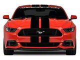 SEC10 Lemans Stripes; Gloss Black; 8-Inch (15-23 Mustang)