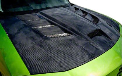 Black Ops Auto Works Charger Sniper 1.0 Hood; Carbon Fiber Outer/Unpainted  Inner 240.0968 (06-10 Charger) - Free Shipping