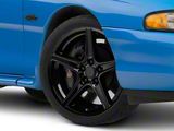 Saleen Style Gloss Black Wheel; 19x8.5; 30mm Offset (94-98 Mustang)